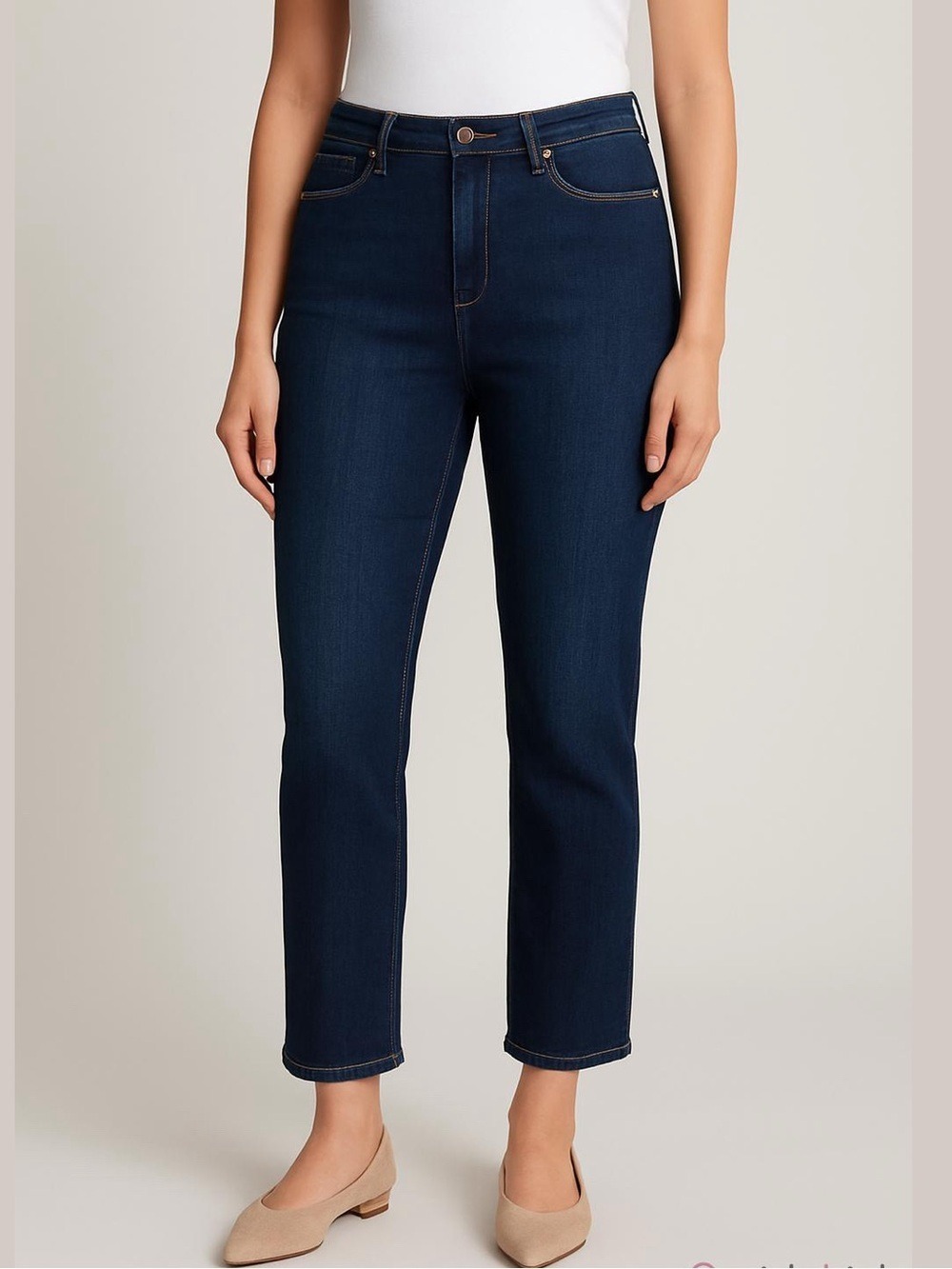 Escada Sport Tina jeans Straight-Leg 4 pocket medium blue size 40EU US10 medium